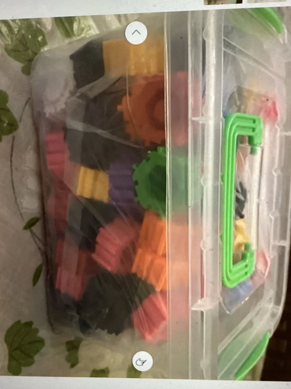 Colorful 96 pcs/tote  Interlocking Gear Building Toy Set for Kids - Multicolor